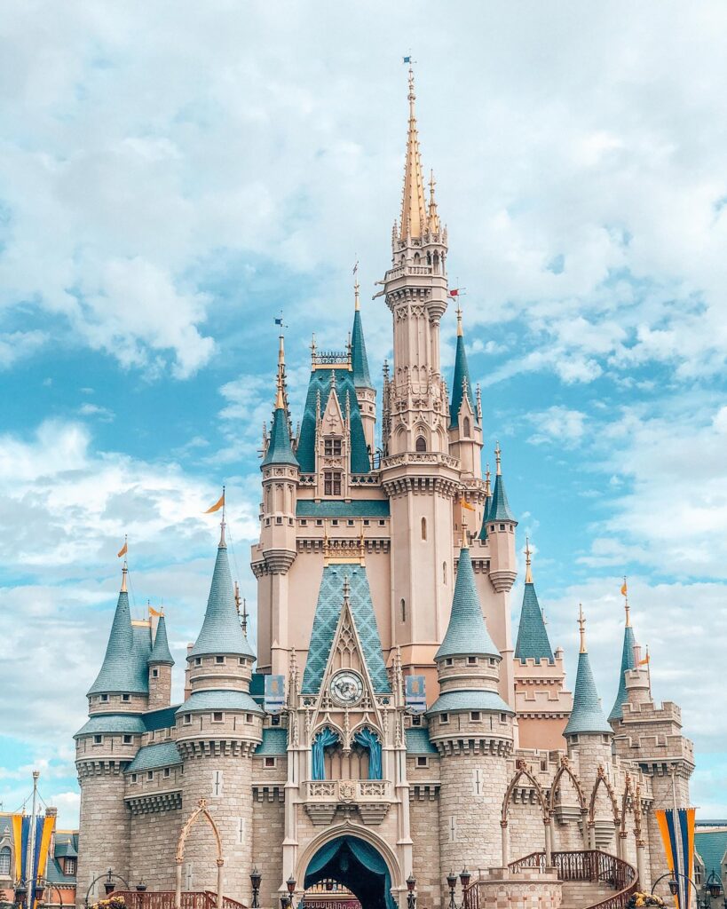 Cinderella's castle at Disney World