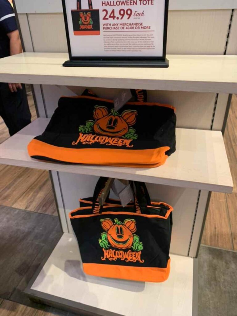 Halloween Tote for Disney's 2024 Halloween line